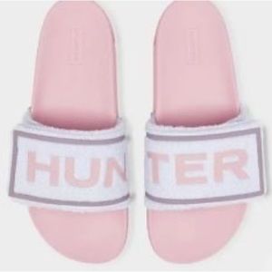 Hunter Terry toweling adjustable slides